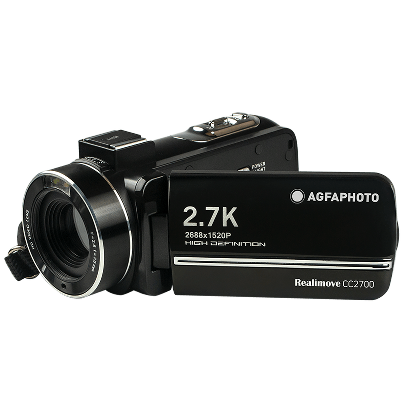 Caméscope numérique AgfaPhoto 2,7K RealiMove CC2700