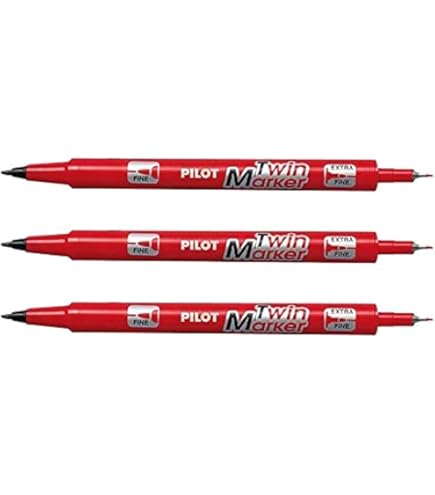 Marqueur permanant Twin rouge Pilot