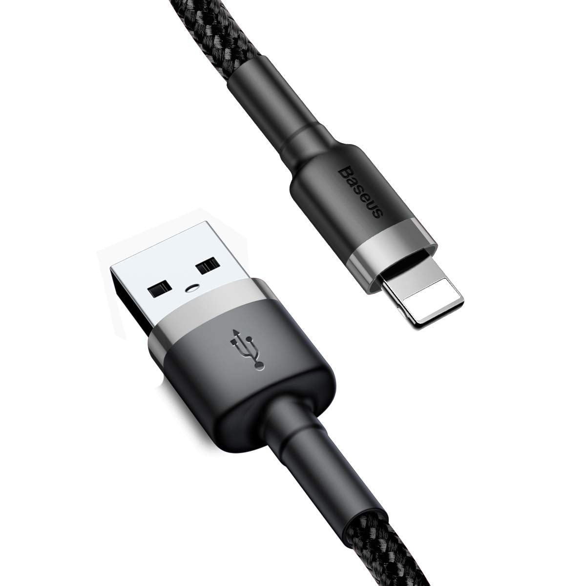 Cable USB vers Lightning BASEUS ZM-CALKLF-WG1 1m Noir/Gris