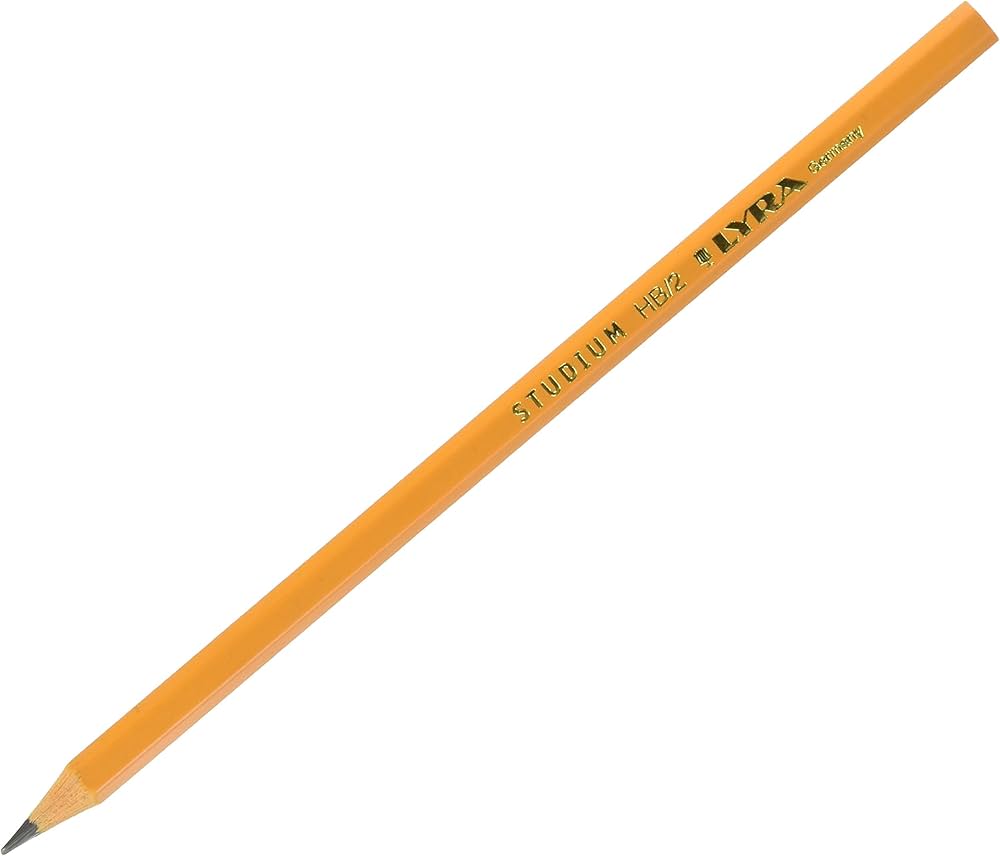 Crayon A Papier Hb N°2 studium lyra jaune