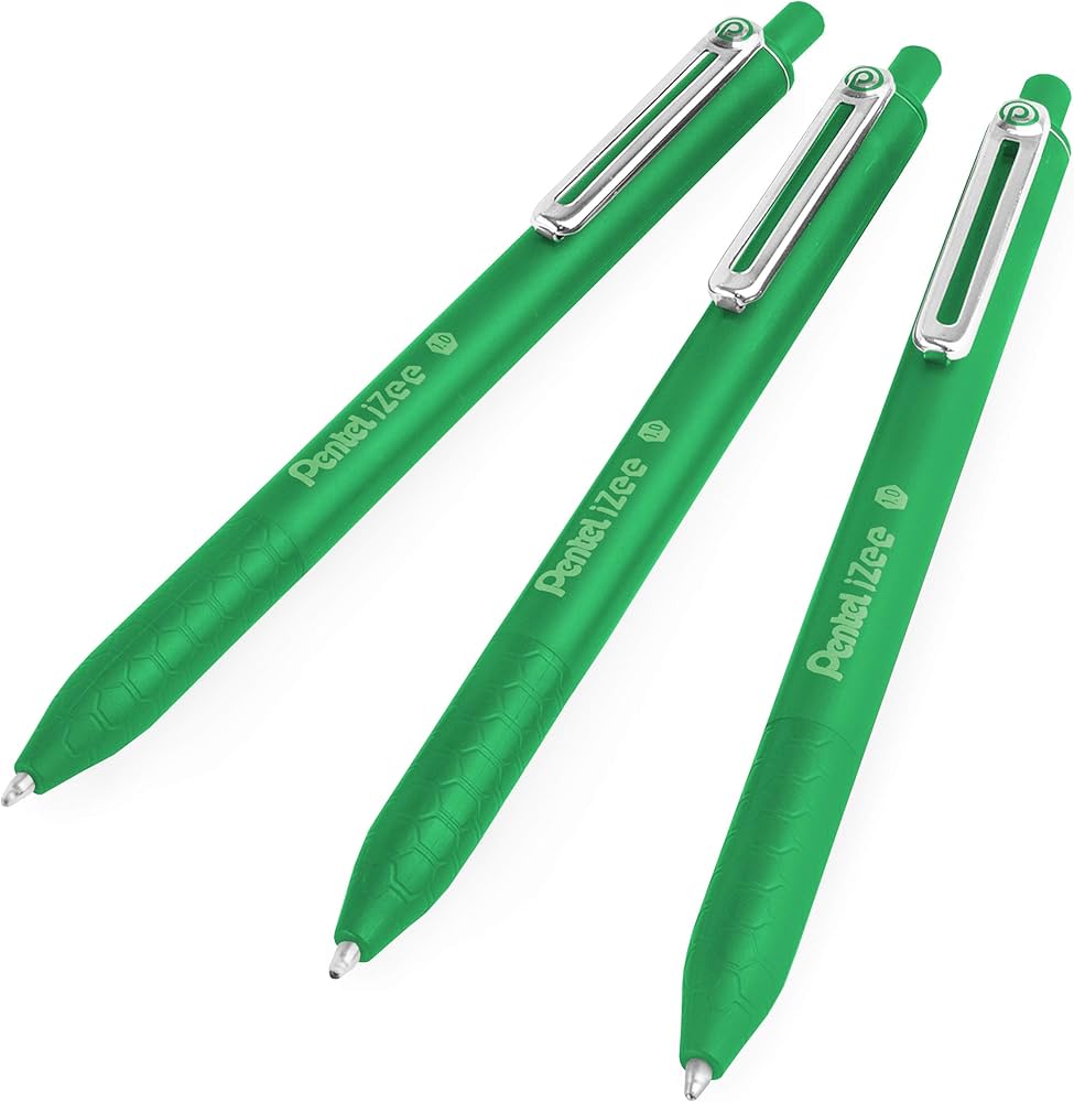 Stylo bille pentel izee 1mm vert