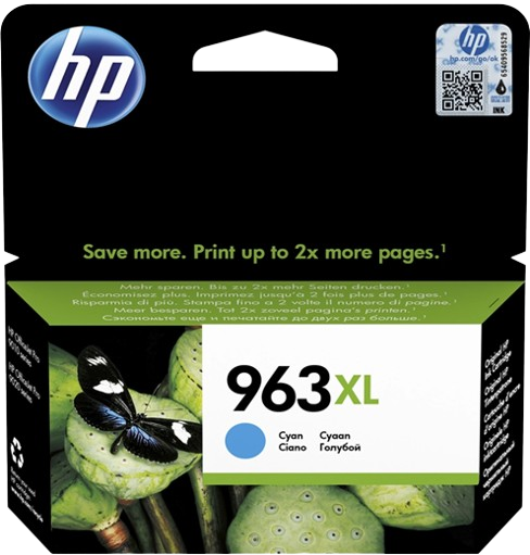 Encre HP 963 XL Cyan
