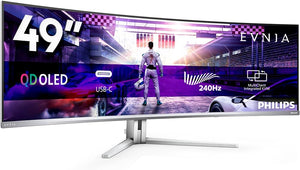 Écran PC Gaming QD-OLED 49" Philips Evnia 49M2C8900 DQHD 240 Hz