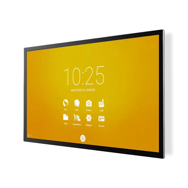 Écran tactile interactif Speechi SuperGlass Essential 65" – Android 14 EDLA (ST-65-CONNECT-SE5)
