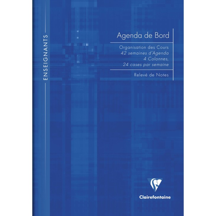 Agenda de bord enseignant rigide 21x29.7cm Clairefontaine