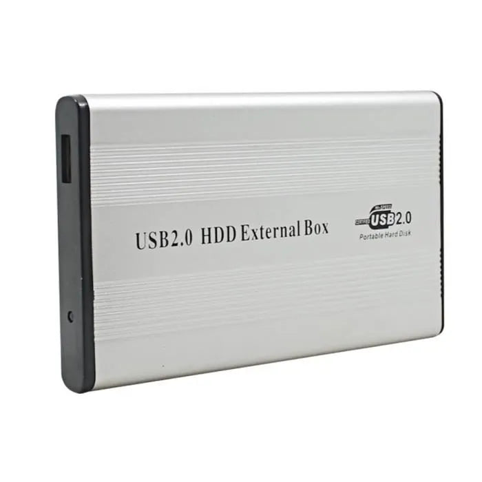 Boitier Disque Dur 2,5" Usb 2.0 Alu
