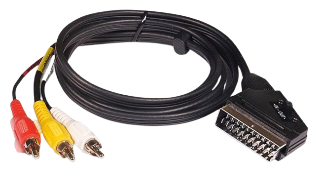Cable video peritel vers 3 RCA SWV2255W