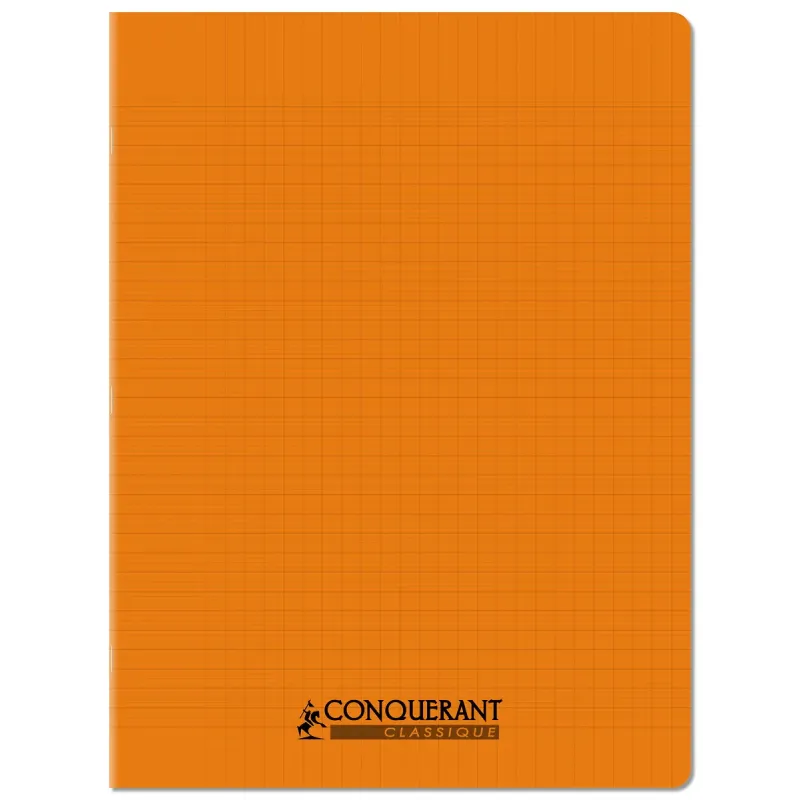 CAHIER PP 24X32 96P SEYES ORANGE