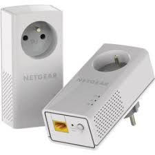 Pack 2 cpl Netgear Powerline 1000 sans prise elec blancs