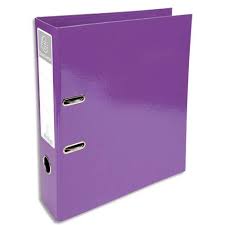 Classeur à levier exacompta violet