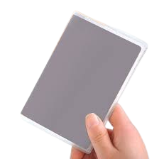 Etui transparent de Protection pour Passeport Givré et Étanche