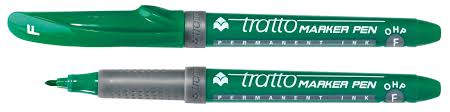 Marqueur permanent tratto vert
