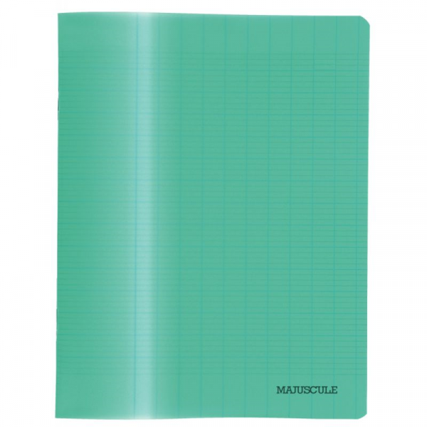 Cahier scolaire d'écriture 32 pages agr 17x22 seyes 3mm 70g vert