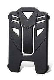 Porte-badge mousqueton tactique 10x6,5cm anti-choc