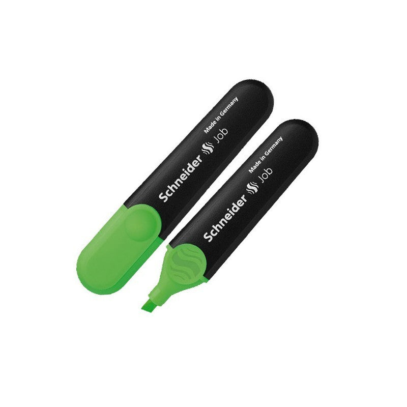 Surligneurs fluo'job schneider vert unite (x1)