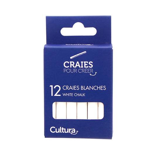 Craie blanche x12 Centrum