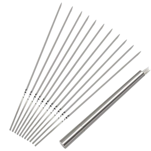 Batonnets de barbecue en fer réutilisables (lot de 30)