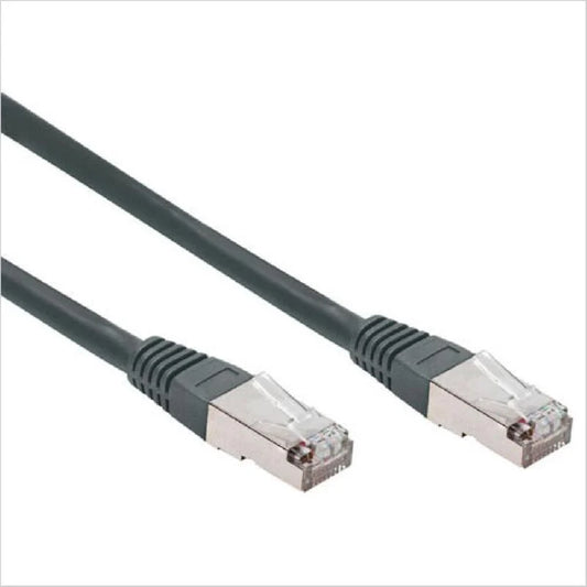 Cable Réseau Rj45 Cat.6 F/Utp Blinde 15m Noir