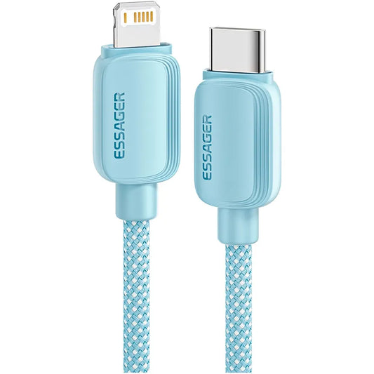Cable lightning male vers USB-C male ESSAGER 29w EXCTL-XL03-P