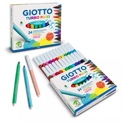 24 Feutres Coloriage Giotto turbo Intenses