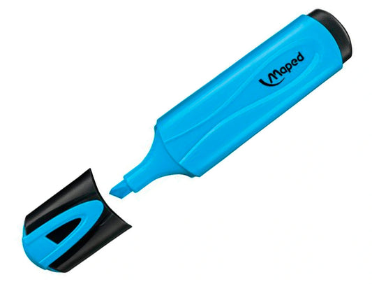 Surligneur fluo'peps classic bleu maped x1