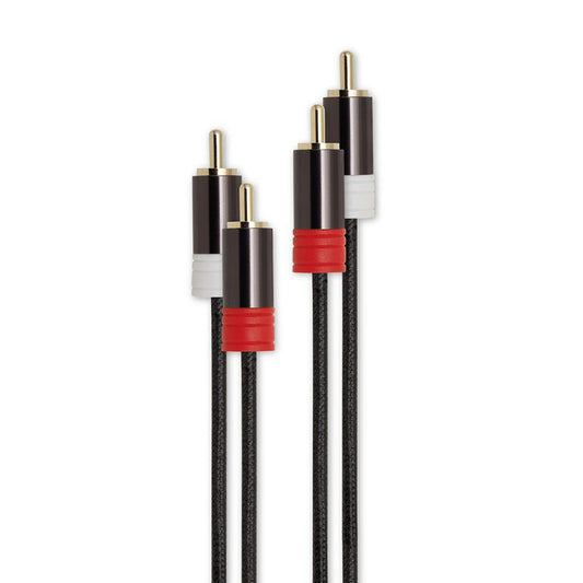 Cable Audio 2rca/2rca 1,5m Noir