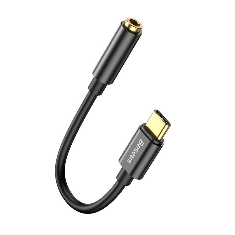 Adaptateur USB-C/Jack 3.5mm BASEUS CATL54-01 pour casque/écouteurs Gris