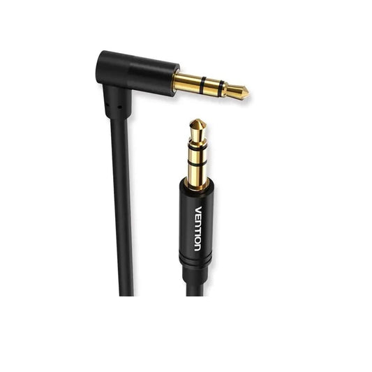 Cable jack 3,5mm male / 3,5mm male VENTION BAKBD 0,5m Noir