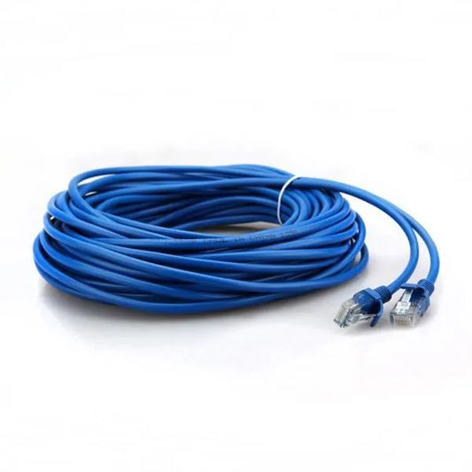 Cable Reseaux Rj45 Cat.5E T/Utp Blinde 20m Bleu