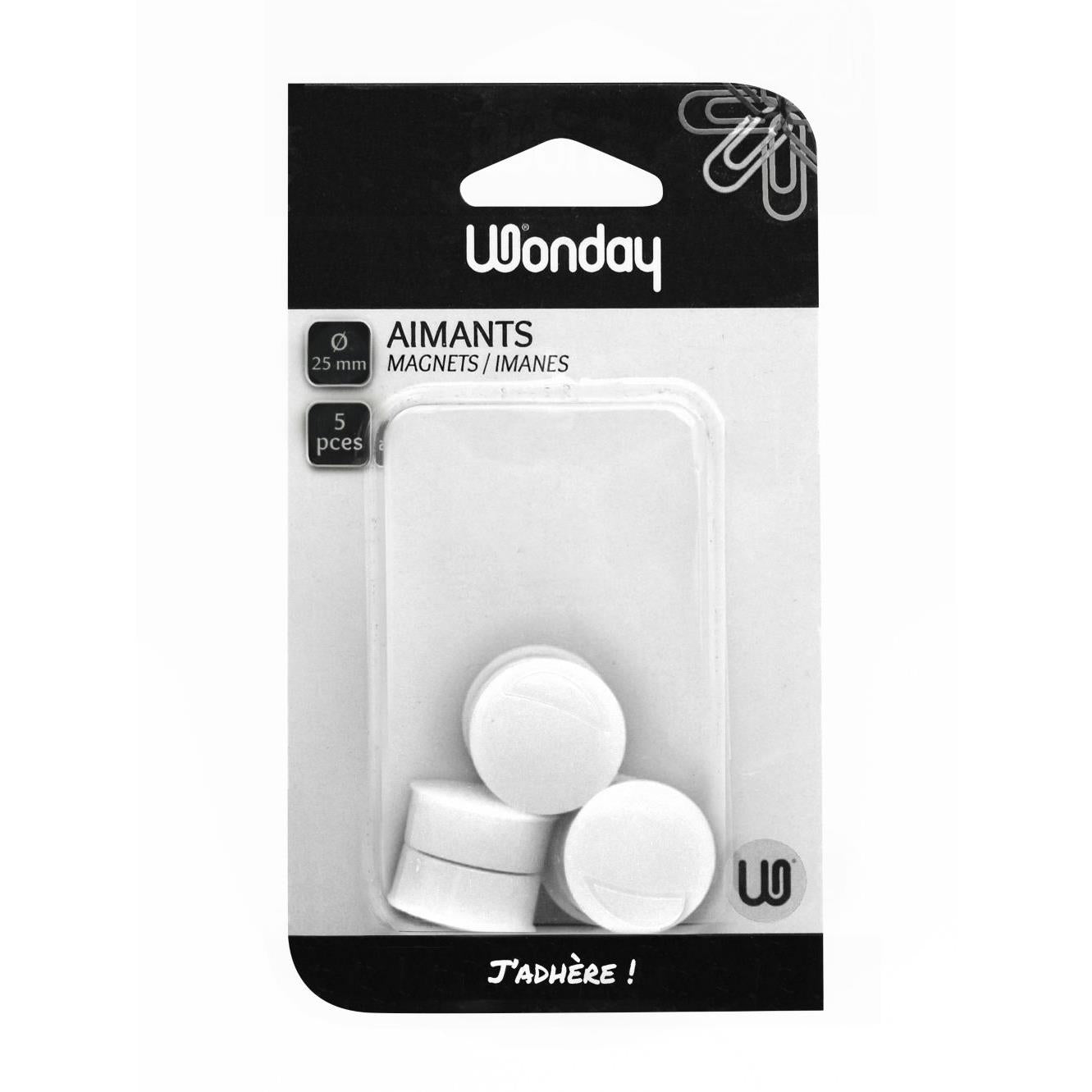 Aimants assortis 32mm wonday X4