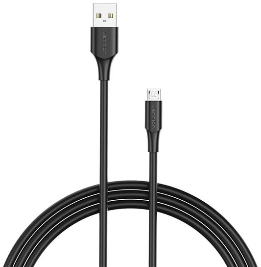 Cable USB 2.0 male vers micro usb male VENTION CTIBF 1m Noir