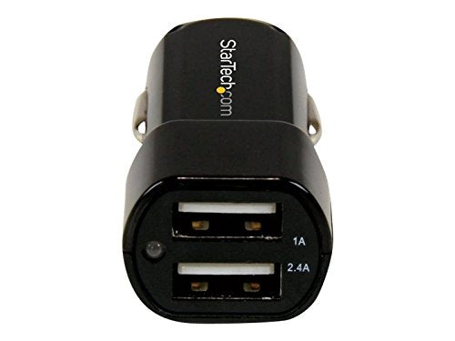 Chargeur USB auto Mini 2xUSB 2.0 ELOUGH 3.4A Noir