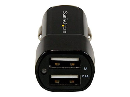 Chargeur USB auto Mini 2xUSB 2.0 ELOUGH 3.4A Noir