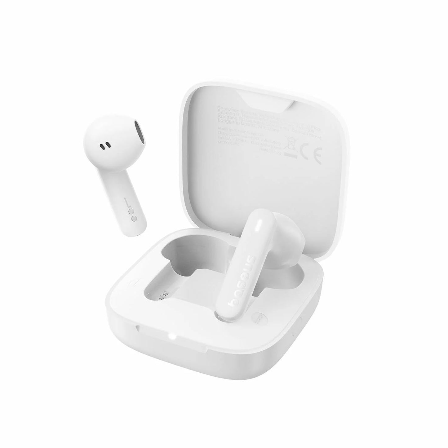 Ecouteurs bluetooth BASEUS Bowie E16 30h étanche Blanc
