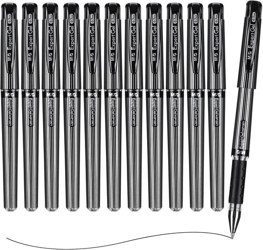 Stylo à encre M&G Expert Gel AGP13671 0,7mm (x12)