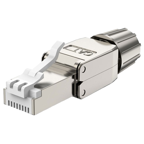 Connecteur RJ45 femelle ZOERAX en aluminium cat.7