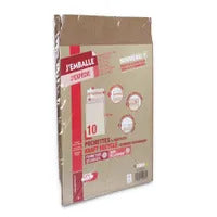 Paquet De 10 Pochettes Kraft format 24 Brun Armée 260x330 120G/M² Bande De Protection