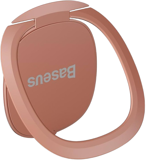 Support pour mobile BASEUS Invisible Phone Ring Holder 2.1mm rose