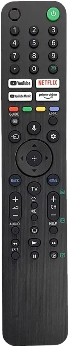 Télécommande de remplacement RMF-TX520P pour Sony Smart TV