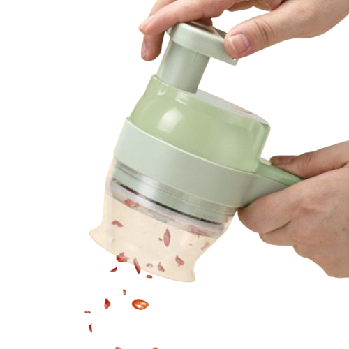 Hachoir à fruits et légumes électrique LMETJMA KC0432 250ml Vert