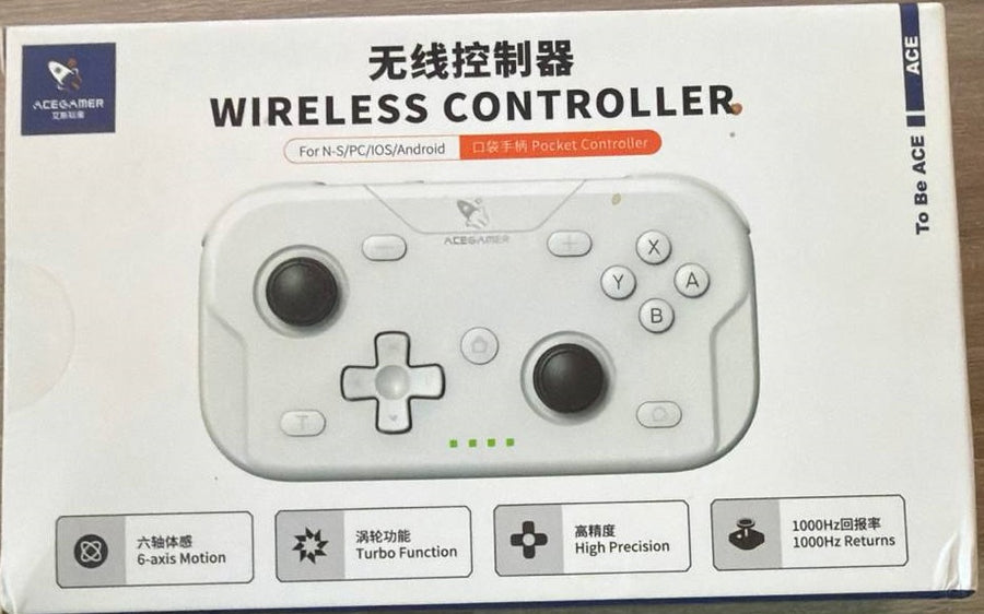Manette de jeux Mini ACEGAMER Wireless Controller PC Android IOS