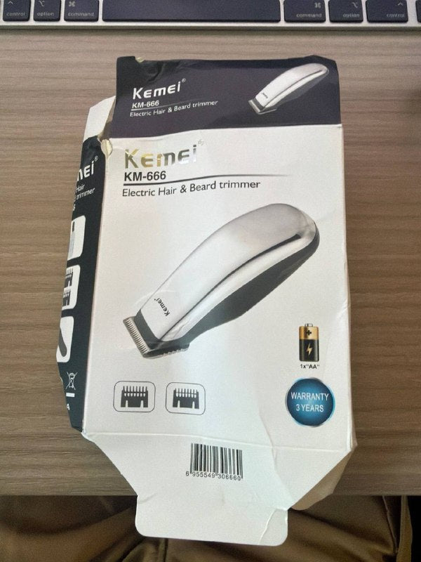Tondeuse de cheveux KEMEI KM-666 Electric Hair & Beard Trimmer