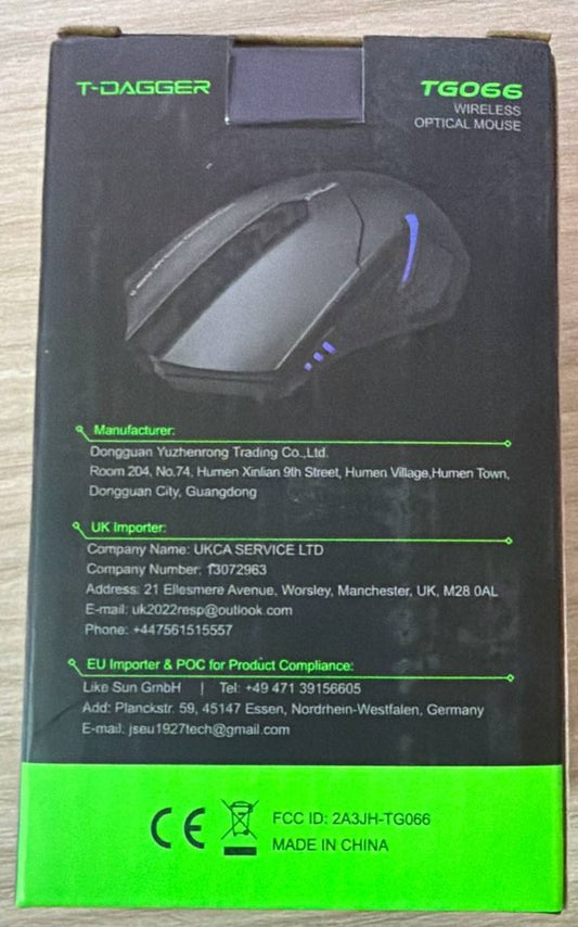 Souris sans fil Gamer T-DAGGER TG066