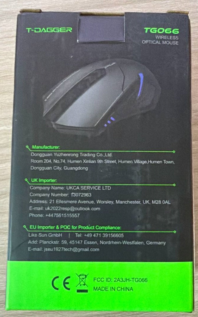Souris sans fil Gamer T-DAGGER TG066