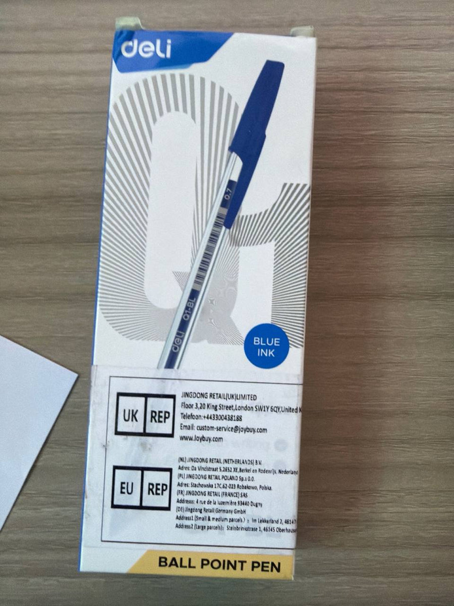 Stylo à bille DELI Q1-BL 0,7mm (x1)
