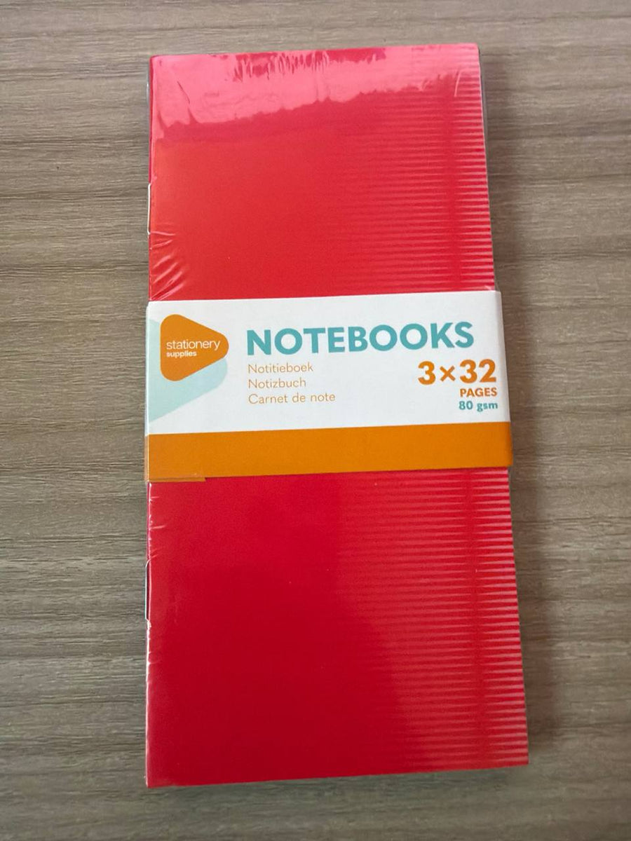 Carnet de notes NOTEBOOKS - 16,4 x 8 cm 3x32 pages 80g (x3)