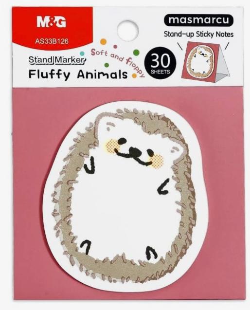 Packet de notes adhésives Post-it animaux M&G AS33B126 30 feuilles
