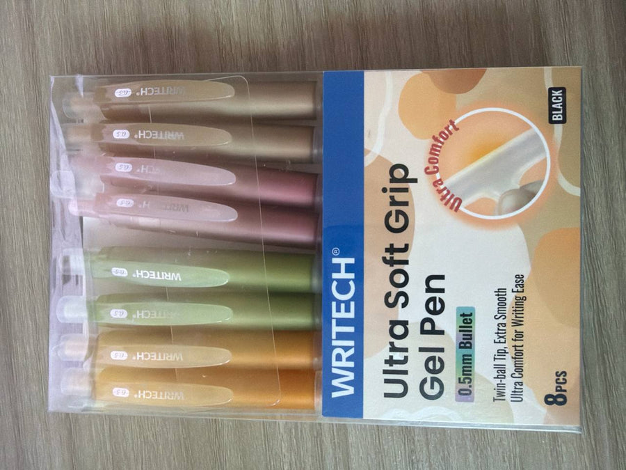 Stylo à bille WRITECH Ulra Soft Grip Gel Pen 0,5mm (x1)