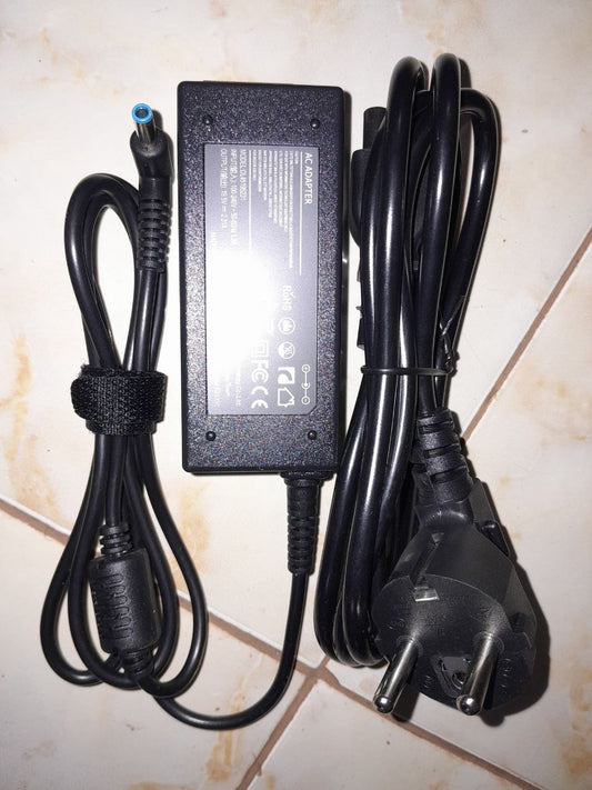Chargeur PC portable HP 45W 19.5V 2.31A Noir
