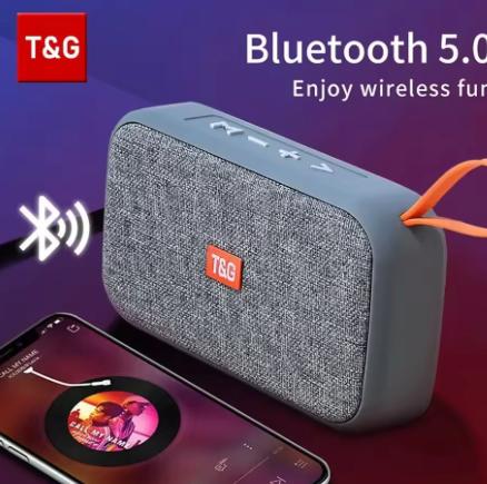 Mini Enceinte T&G Bluetooth 5.0 TG506 Micro SD Radio FM étanche